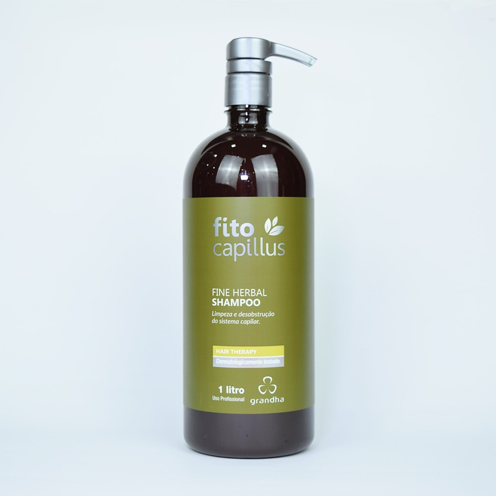 Fine Herbal Shampoo 1 L — Grandha