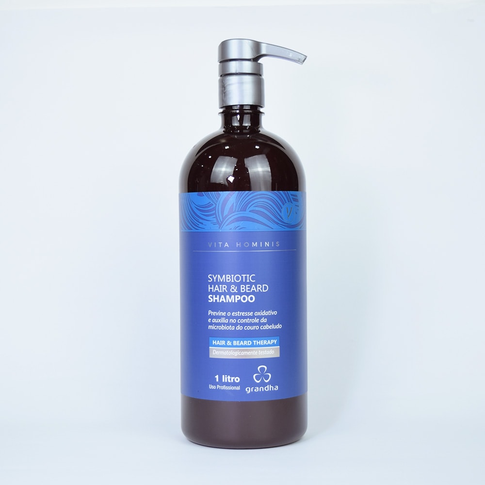 Symbiotic Hair & Beard Shampoo 1 L — Grandha