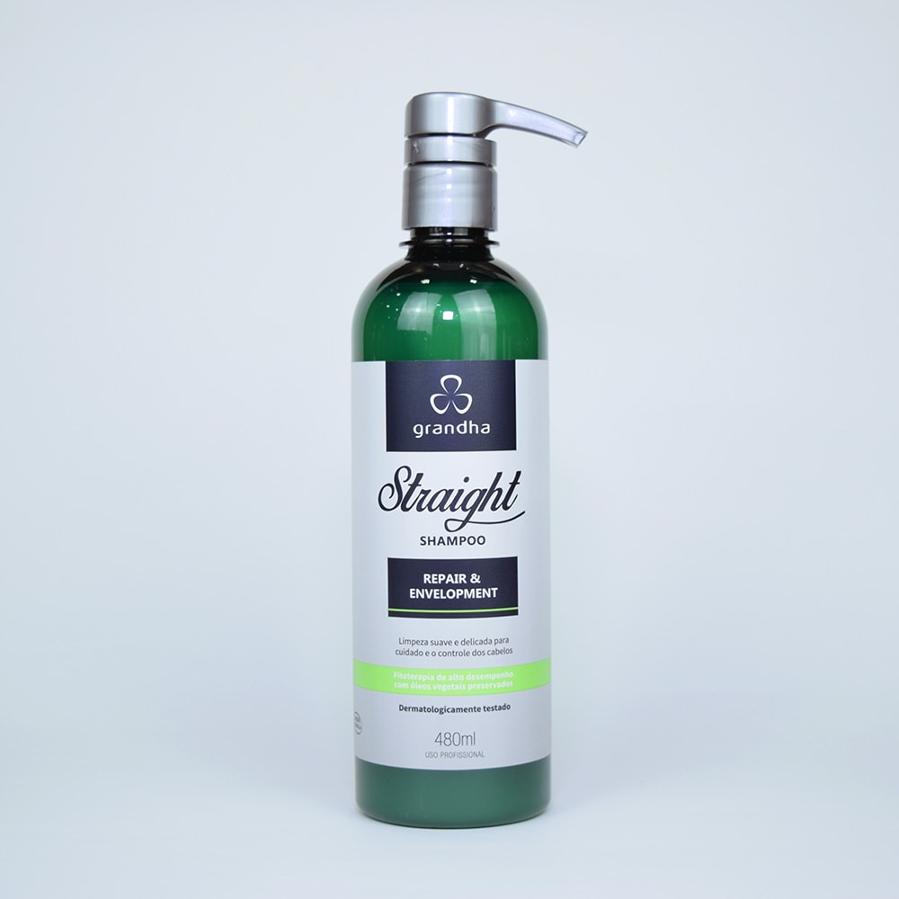 Straight Shampoo 480 ml — Grandha